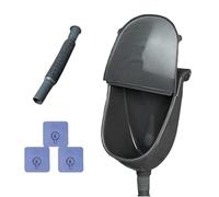 Wall Urinal - No Drilling Required Outdoor Wall Urinal Bathroom Accessories with Lid | Outdoor Standing Urinals | for Men, Boyfriends, Husbands, Fathers, House, Yard