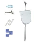 Wall Urine Diverter - Outdoor Urinal for Backyard, Overflow Proof Urinals with Lid | For Kids Men Boys Camping RV Garage Restroom Outside Backyards Area Portable Sanitation Unit Installation Commercia