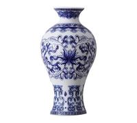 Wall Vase for Flower Arrangement, Plant Container, Chinese White Porcelain for The Balcony, Multi, 145mm