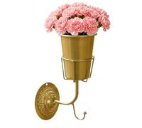 Wall Vase with Hook - Space Saving Organizer with Hook,Outdoor Wall Vessel - for Home Apartment Living Room Bedroom Kitchen Bathroom Balcony Office Outdoor Indoor