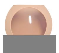 Wall Vases - Silicone Globe Flower Pot Holder | Clear Terrarium Vase Wall Mount Bowl | Strong Adhesive Planter with Air Plant Decoration | Compact Vertical Display Vase for Living Room |