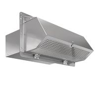 Wall Vent Cap for Microwave Vent Range Hood Exhaust Vent Hood Kitchen Vent,Wall Cap Exhaust Vent Cover Exterior Range Hood Vent for 3-1/4"x10" Rectangular Duct for Range Hood Bath Fan,Stainless Steel