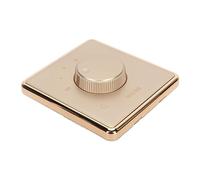 Wall Volume Control, Easy to Use Knob (Gold)
