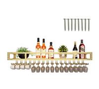 Wall Wine Bottle Holder Ele d Black Iron Double Hook Design 60 150 cm High Load Capaci Space Saving Suspended s Holder for Wine Lovers