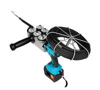 Wall Wiring Machine Automatic Brushless Electrician Stringing Machine Electric Puller Through Wall Threading Machine Tool DIY(1Pc Battery)