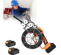 Wall Wiring Machine for Cable Installation, High-Speed Motor with Rechargeable Battery, Includes 30m Cable for Running Wires Through Walls