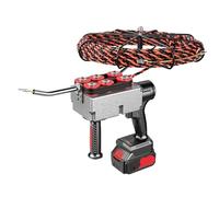 Wall Wiring Machine, Wire Drawing Machine Pipe Threading 15m 6 Wheel Electric Compatible for Home Decoration,for Conduit, Walls