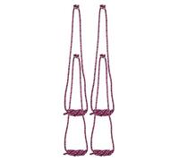 Wall Yoga Ropes | Cotton Back Flexibility Trainer - Stretching Band Legs, Waist, Back - for Home Studio Flexibility Exercises Wide Gap Rehabilitation Pilates Dance Ball