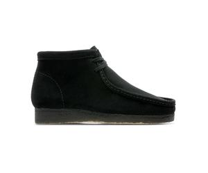 Wallabee Boot, male, Clarks, Lace-up Boots, Black, 10 1/2 UK, Shoes 10 1/2 UK