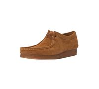 Clarks Originals Wallabee Shoes - Cola Suede UK 6.5