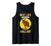 Wallabies Next Life i Want to be a Wallaby Tank Top