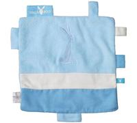 Wallaboo Cerise and Friends Security Blankets, 9 x 9 inch, Cuddly Toy, Blue
