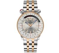Wallabout Silver Dial Two Tone Watch Gevril Multi One Size