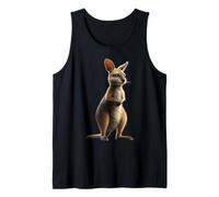 Wallaby Australia Love Outback Wild Cute Kangaroo Tank Top