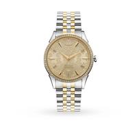 Vivienne Westwood Watches Womens Champange Vv208cpsg the Wallace Stainless-steel and Swarovski Crystal Quartz Watch