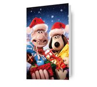 Wallace and Gromit Christmas Card Money Wallet