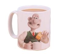 Wallace & Gromit Cup Of Tea Mug in White Wallace & Gromit White