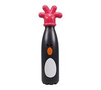 Half Moon Bay | Wallace & Gromit | Feathers McGraw 3D Metal Water Bottle | Lightweight Stainless Steel Drinks Canteen with Rubber Glove Lid | 500ml | Official Aardman Merchandise | Novelty Gift