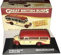 Wallace Arnold Bedford OB single decker bus,1:76 scale model from Atlas Editions