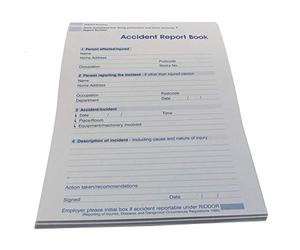 Wallace Cameron Accident Report Book Small A5 Ref 5401009