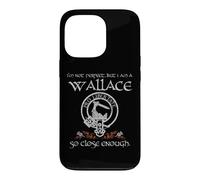 Wallace clan proud heritage Scottish last name vintage Case for iPhone 13 Pro