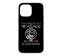 Wallace clan proud heritage Scottish last name vintage Case for iPhone 13 Pro Max