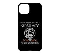 Wallace clan proud heritage Scottish last name vintage Case for iPhone 15 Plus
