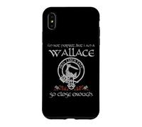 Wallace clan proud heritage Scottish last name vintage Case for iPhone XS Max