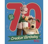 WALLACE & GROMIT BIRTHDAY CARD AGE 70, 70TH BIRTHDAY CARD FOR WALLACE AND GROMIT LOVERS, FOR HIM, HER, SISTER, BROTHER