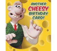 WALLACE & GROMIT BIRTHDAY CARD 'ANOTHER CHEESY BIRTHDAY CARD'