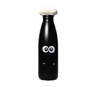 Wallace & Gromit Half Moon Bay Shaun the Sheep Shaped Water Bottle | 3D Insulated Stainless Steel Flask | Large 500ml Capacity | Official Aardman Animation Merchandise | Novelty Collectible Gift