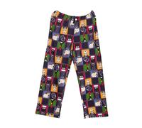 Wallace & Gromit Men's All-Over Print Lounge Pants | Size: 2XL Wallace & Gromit Multicolor 2XL
