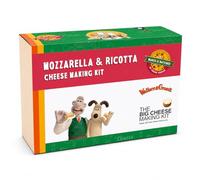 Wallace & Gromit Mozzarella & Ricotta Cheese Making Kit | Make Fresh Homemade Cheese in About 1 Hour | DIY Cheese Making Kit with Recipe Booklet | Gift for Cheese Lovers