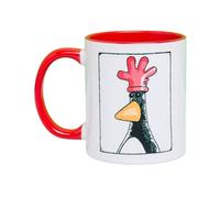 Wallace & Gromit Wanted Poster Feathers McGraw Mug in White Wallace & Gromit White