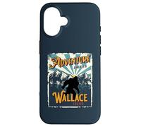 Wallace Idaho Sasquatch Bigfoot Big Foot Travel Souvenir Case for iPhone 16