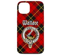 Wallace Scottish Clan Badge & Tartan Case for iPhone 13