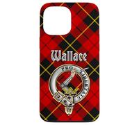 Wallace Scottish Clan Badge & Tartan Case for iPhone 13 Pro Max
