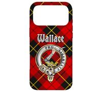 Wallace Scottish Clan Badge & Tartan Case for iPhone 17 Pro Max