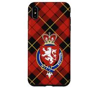 Wallace Scottish Crowned Coat of Arms & Tartan Case for iPhone XS Max