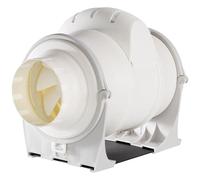 WallairVentilation technology Power tubular fans DUCT IN LINE 100/270 White IP44