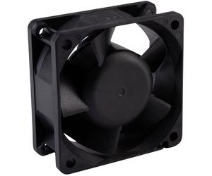 Wallair Axial Fan 12V DC 3.40 m³/h 25x25x10 mm Overheat Protection