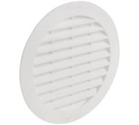 Wallair N35838 Vent Grille Set Plastic Fits 50mm Pipe Flat Inner Grill