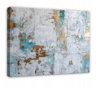 Wallarena Canvas Wall Art Abstract Home Decor Paintings Living Room 60X40 Cm
