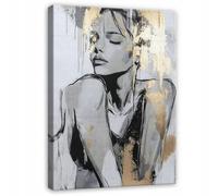 WallArena Canvas Wall Art for Living Room 40 x 60 cm | Odourless Latex Print, 260g/m², Ready to Hang, Waterproof, UV & Scratch Resistant, Hypoallergenic, Abstract