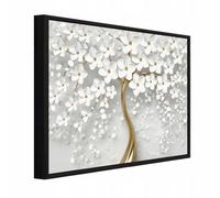 Wallarena Framed Canvas Wall Art Abstract Large Home Decor Artwork Living Room Bedroom 60X40 Cm