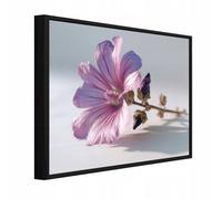 Wallarena Framed Canvas Wall Art Flowers Large Home Decor Artwork Living Room Bedroom 60X40 Cm