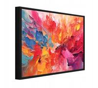 WallArena Framed Canvas Wall Art for Living Room 100 x 70 cm