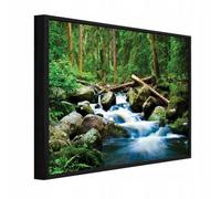 Wallarena Framed Canvas Wall Art Forest Large Home Decor Artwork Living Room Bedroom 100X70 Cm