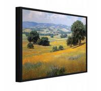 Wallarena Framed Canvas Wall Art Nature Landscape Large Home Decor Artwork Living Room Bedroom 120X80 Cm