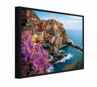 Wallarena Framed Canvas Wall Art Sea Large Home Decor Artwork Living Room Bedroom 60X40 Cm